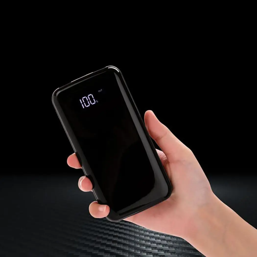 20000mAh Large Capacity Quick Charger Powerbank Output Power Bank Portable Charger External Battery For Xiaomi MI iPhone X Note 20000mAh Large Capacity Quick Charger Powerbank Output Power Bank Portable Charger External Battery For Xiaomi MI iPhone X Note