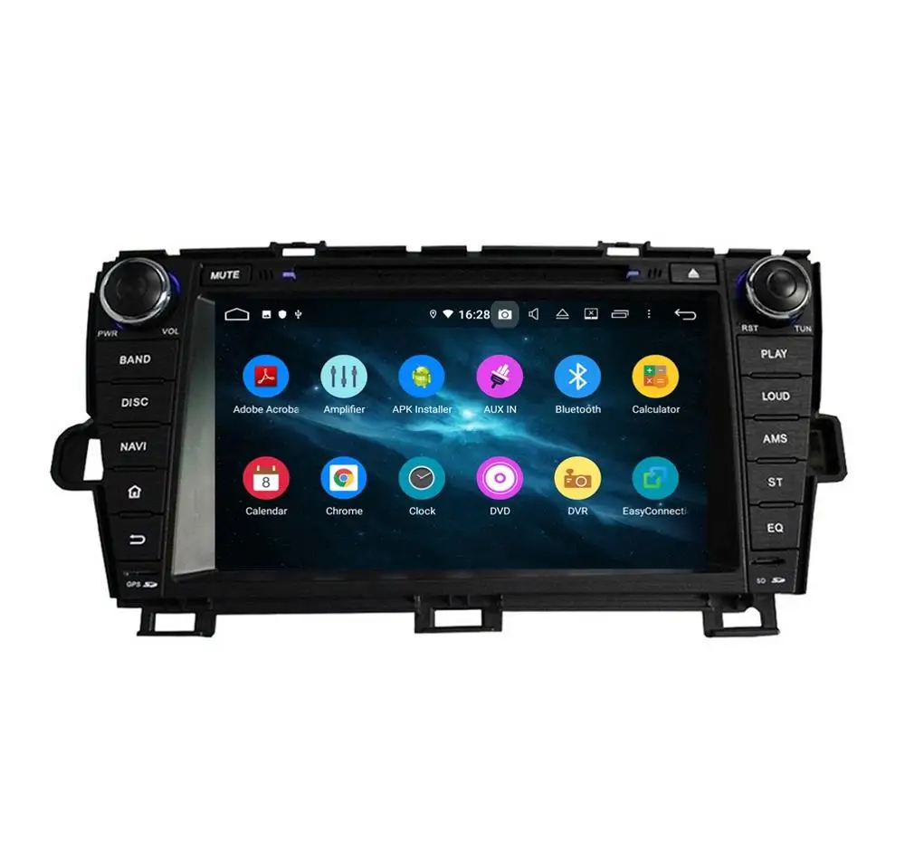 Best For toyota Prius 2009 2010 2011 2012 2013 Android 9.0 Octa Core 4GB RAM Car Radio DVD Player GPS Bluetooth 4.2 WIFI Mirror-link 2