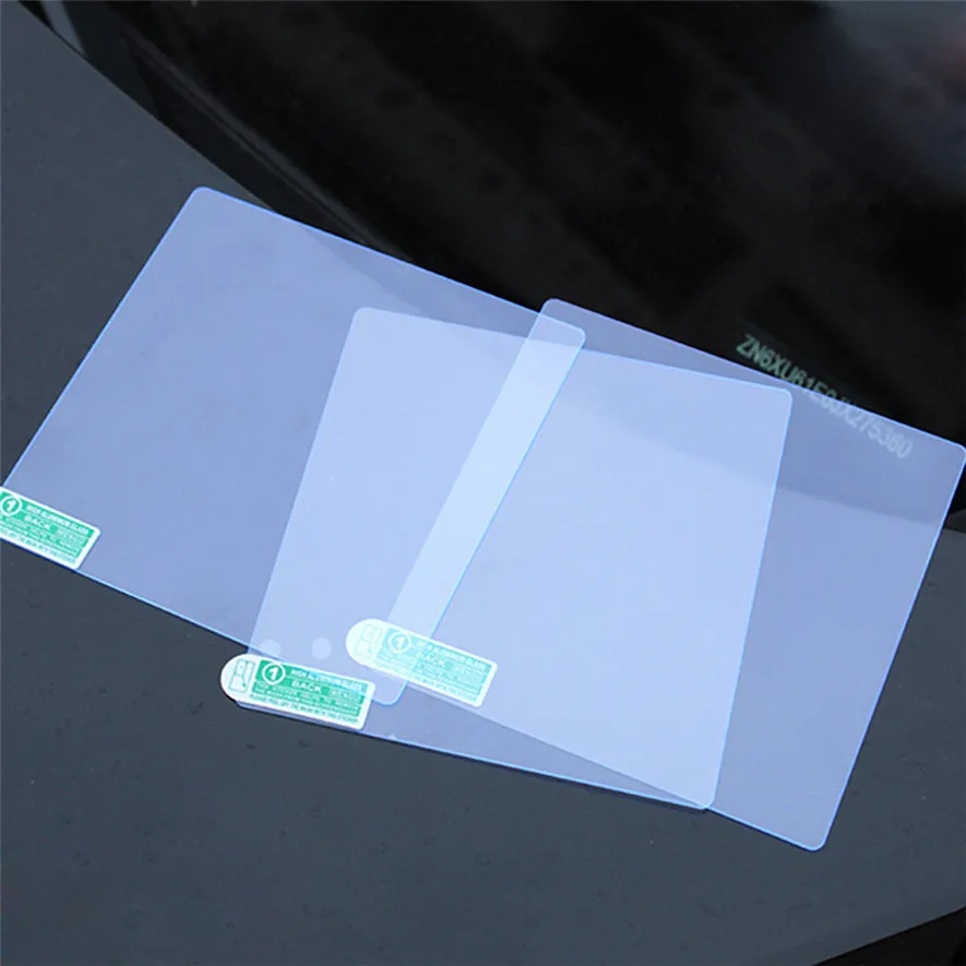 

1 Set Of 3PCS Invisible Clear Adhesive Paint Scratch Protection Film Sheet l0322