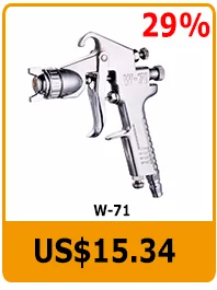 Синий W-871 сифон высокой Давление ручной пистолет 2,0 мм сопла мебель автомобиля профессиональный Спрей Инструмент