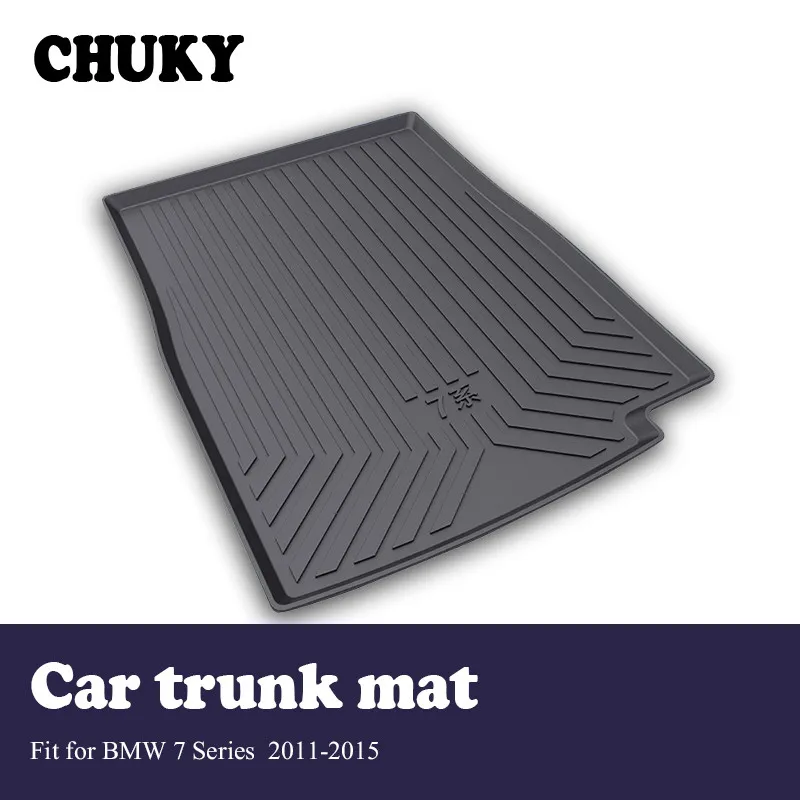 

CHUKY For BMW 7 Series F01 F02 F03 F04 2011-2015 Car Cargo rear trunk mat Car-styling Boot Liner Tray Anti Slip Mat Accessories