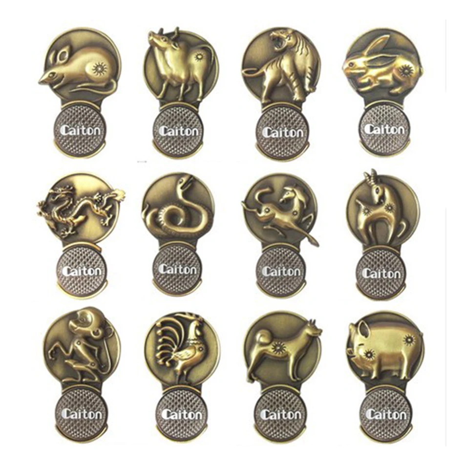 Golf Hat Clip China gift Chinese Zodiac Magnetic G...