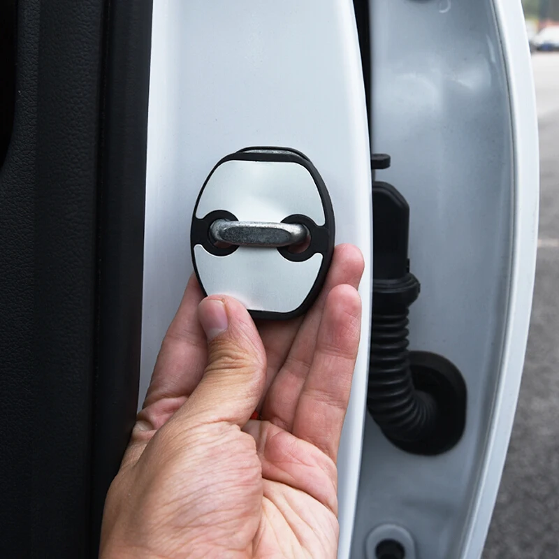 Kust Auto Car Door Lock Protective Cover for Hyundai for Tucson 2015 2016 Car styling Door Lock