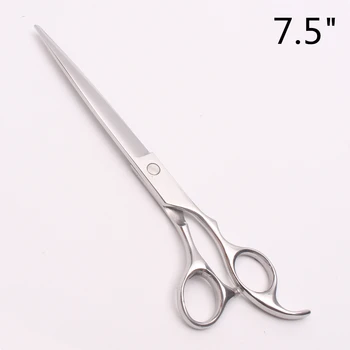 

7.5inch 21cm Japan Steel Engraving Logo Cats Hairdressing Scissors Cutting Scissors Styling Tool Grooming-for-dog Scissors C1006