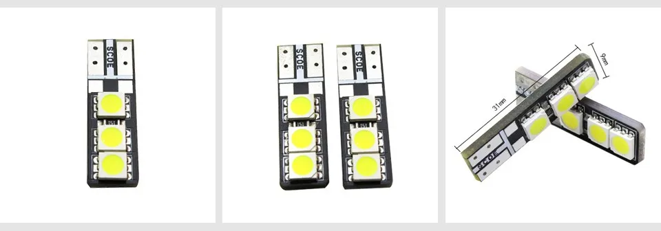 Для Citroen C4 Grand Picasso C4 Grand Picasso II SCOE 2X6SMD 5050LED светильник для номерного знака источник для автомобиля Стайлинг