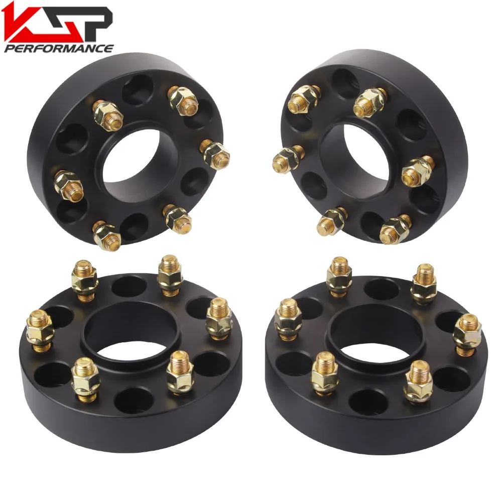 KSP 4 1.5 Inch 38mm 6x5.5 To 6x5.5 (139.70mm) Hub Centric 2" Thick Wheel Spacers Adapters With