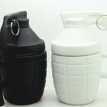 Необычная, в форме гранаты кофейные кружки практичная чашка для воды с крышкой забавные подарки Гранада creativa taza de кафе подарок на Рождество Хэллоуин