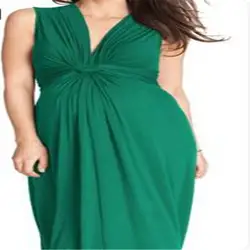 Для беременных женское платье Лето рукавов Sexy v-образным вырезом X-длинное платье будущих мам одноцветное Цвет Мода Западная Стиль пол