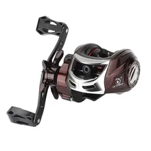 Катушка baitcasing, 5,5 кг, Тяговая мощность, двойная тормозная система, 15+ 1BB, высокая скорость, соотношение 7,2: 1, Рыболовная катушка для соленой воды, рыболовное колесо