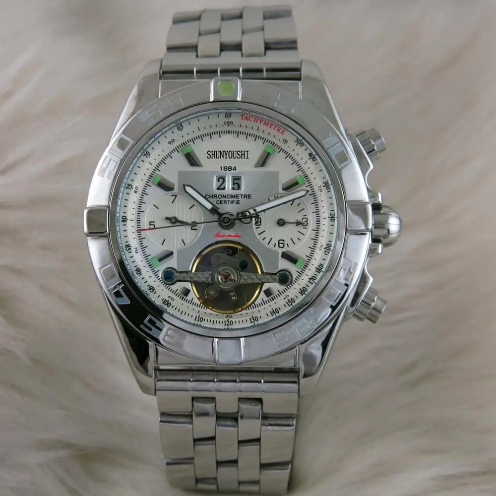 

Mens Watches Top Brand Runway Luxury European Design Automatic Mechanical Watch A0629