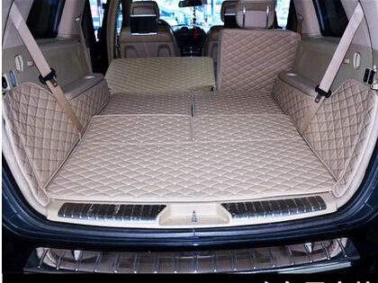 Полный набор автомобильных ковриков для багажника Mercedes Benz GL 320 X164 7 мест 2011 2006