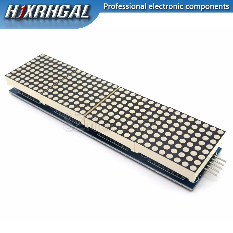 Матричный Модуль MAX7219 1 шт. для микроконтроллера Arduino 4 в светодиодный дисплей с 5P