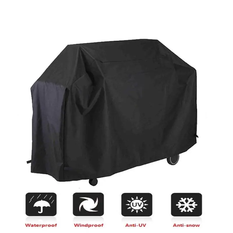 

BBQ Grill Cover Waterproof Heavy Duty Patio Outdoor Oxford Barbecue Smoker Grill Cover