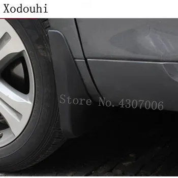

For Hyundai Tucson 2015 2016 2017 2018 car cover plastic fender soft mudguard protect flap splash mud guard frame 4pcs