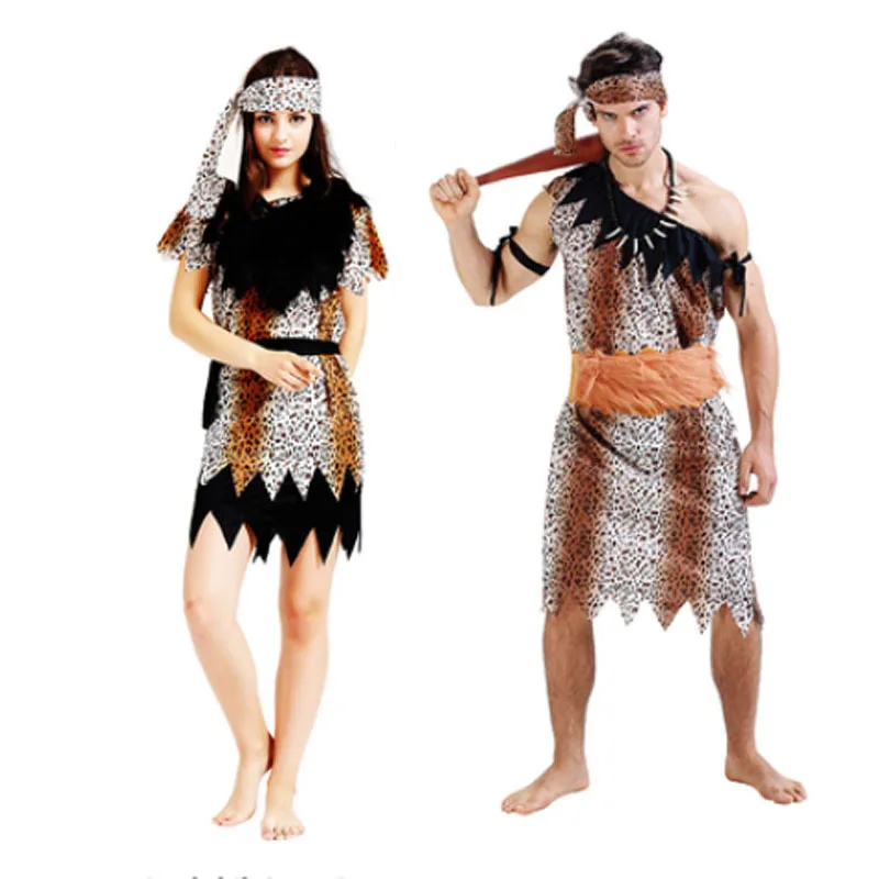Женский карнавальный костюм с каменным камнем Jungle Caveman вечерние костюмы на