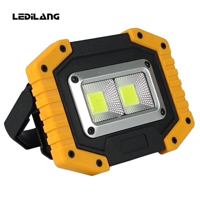 

20W LED Camping Lantern Rechargeable Camping Light COB Led 750 Lumens Portable Floodlight Powerbank Lamp For Hiking Tent Light