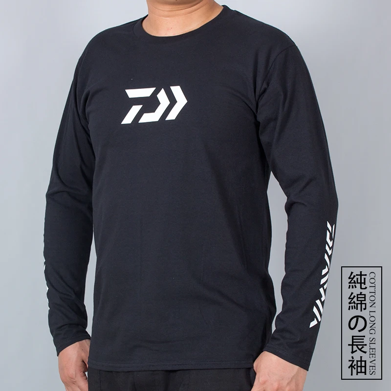 

2018 NEW DAIWA Autumn And Winter clothes Cotton Fishing Keep warm DAWA Long sleeve shirt sports light man DAIWAS Free shipping