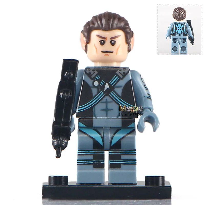 

Building Blocks Single Sale PG957 Enterprise Spock Super Heroes Bricks Learning Kids Gifts Toys PG8054
