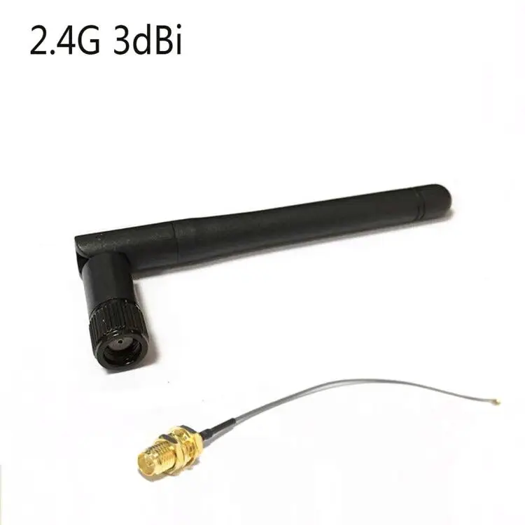 1 шт. Wi Fi антенна 2 4 ГГц 3dbi gain Omni со стандартным мужским разъемом + стандартная