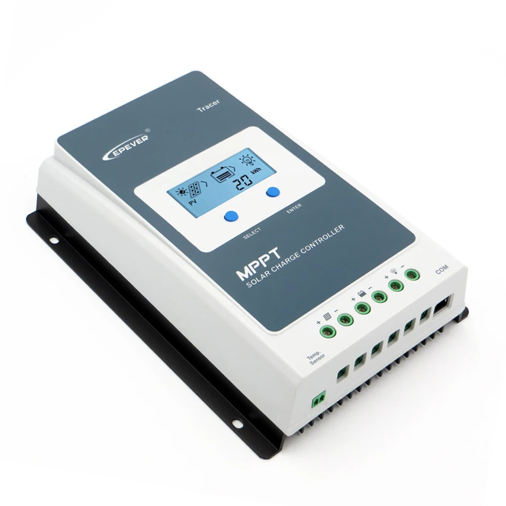 Tracer3210AN EPsloar 30A MPPT Solar Charge Controller 12V 24V LCD