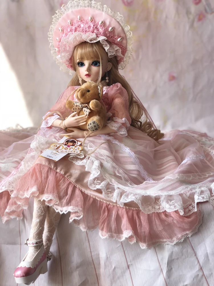 1/3 BJD 60 см куклы игрушки высшего качества китайская Кукла 18 шарниров BJD шарнир Кукла платье Мода девушка подарок игрушки