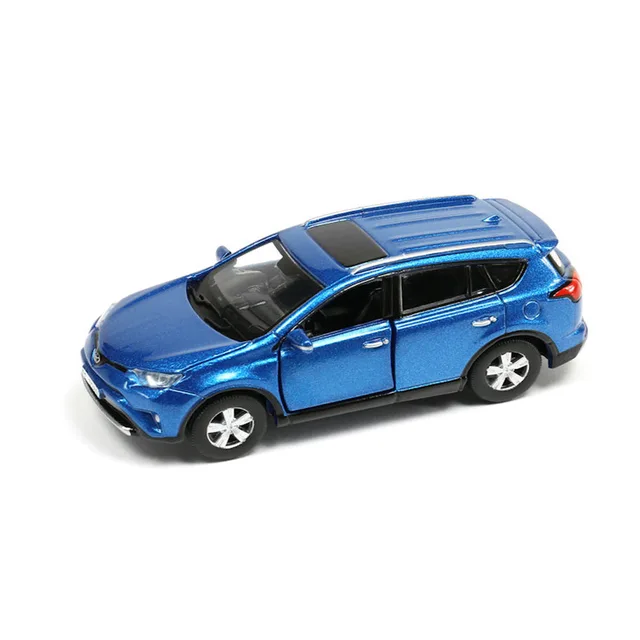 Color 164 Scale Toyota RAV4 Diecast SUV Car Model Toys For Gifts
