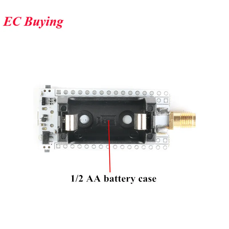 STM32L151CCU6 SX1276 Беспроводная макетная плата 433-470 МГц 868-915 МГц LoRaWAN низкая мощность 1/2AA литиевая азиатская батарея с антенной
