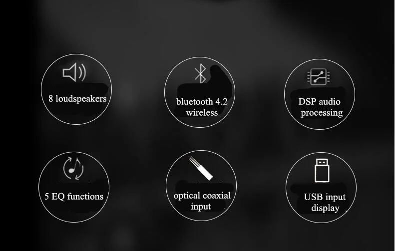 WENGE пульт настенный домашний пение Саундбар ТВ караоке Bluetooth динамик с микрофонами оптический коаксиальный звуковой динамик
