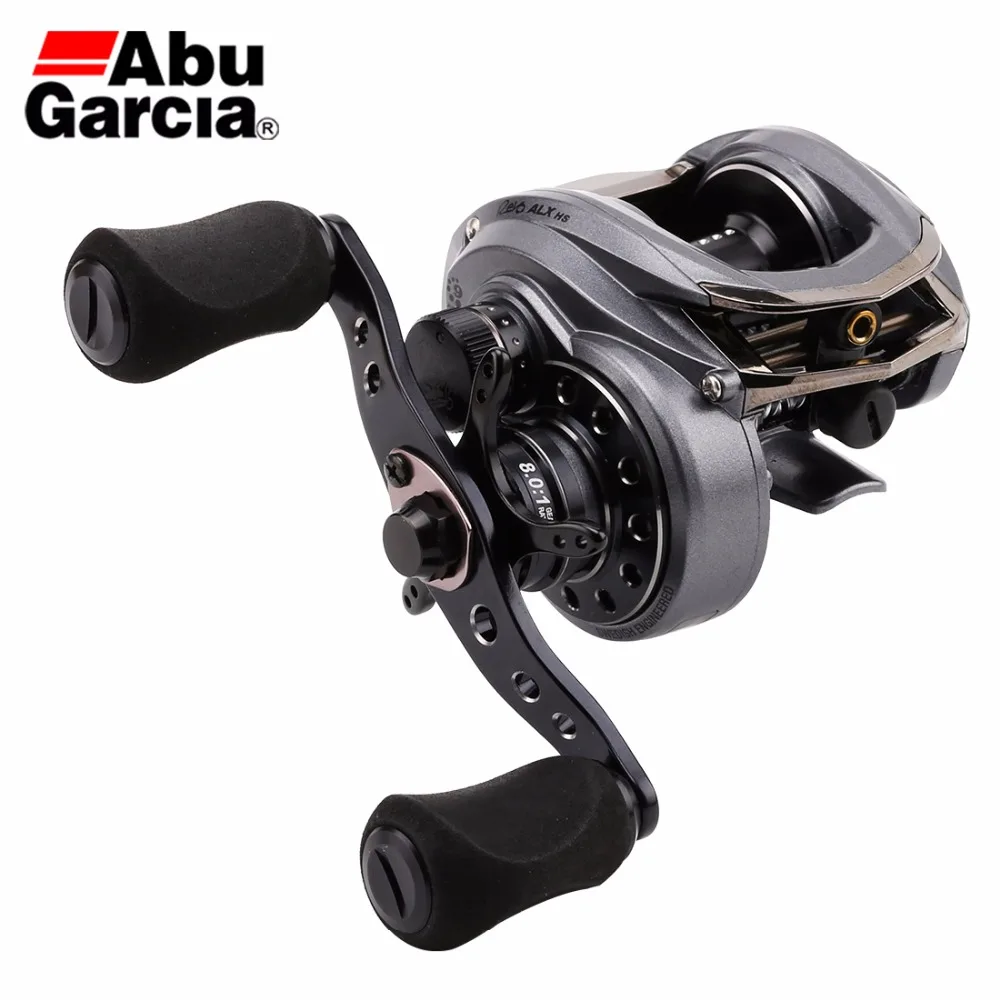 Рыболовная катушка Abu Garcia Revo ALX 8 0: 1 9 шарикоподшипников 155 г регулируемая