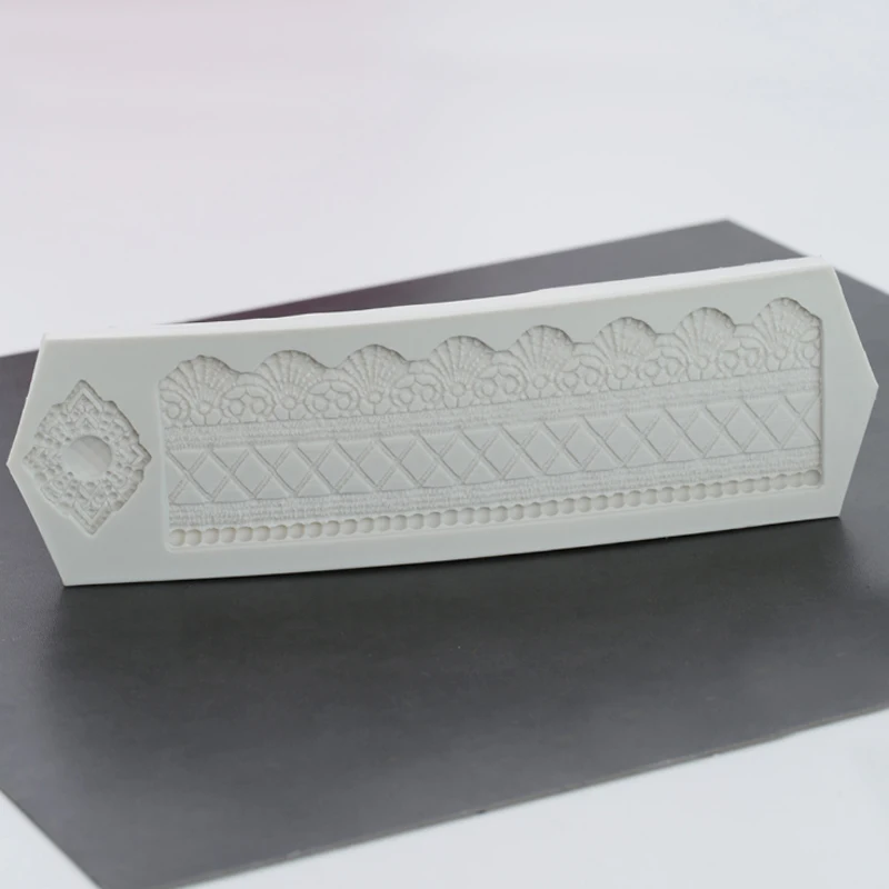 

Lace Printing Decor Silicone Mold Fondant Mould Cake Decorating Tools Chocolate Gumpaste Mold Sugarcraft Kitchen Accessories