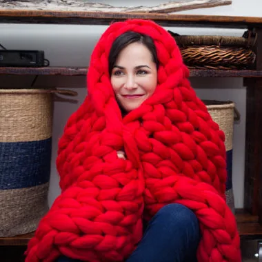 Вязаные одеяла, трикотажное одеяло, ручная вязка, теплое массивное ...