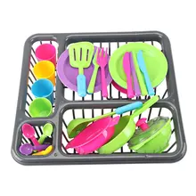 28 шт. детские игрушки для игр и ролевых игр, Обучающие кухонные столовые приборы для приготовления пищи, игровой набор