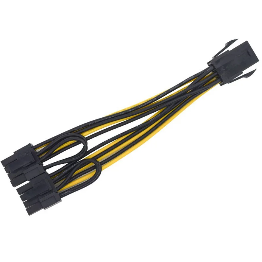 Видеокарта GPU Molex 6 pin PCI Express на 2 контакта PCIe 8 (6 + 2) для материнской платы видеокарты