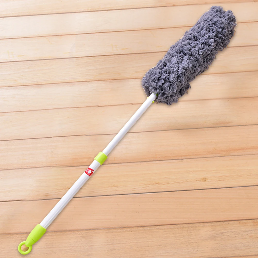 Extending Handle Furniture Office Feather Duster Anti Static Car Cleaning Tool Window Microfiber Fluffy Brush Household Hanging
