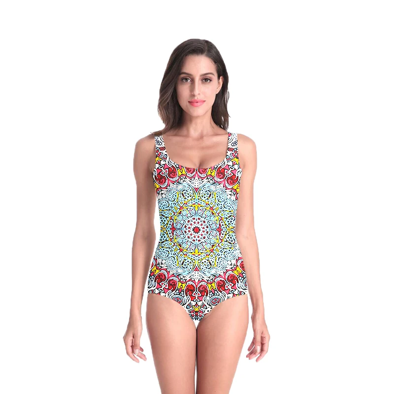 

3D Print Summer women's clothing Swimsuit high quality Beach Style geometric Bodysuits Bosnia Retro abstract Dropshipping-18