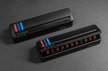 

Car temporary parking card hidden luminous phone number card for Ford mondeo kuga fiesta Focus2 3 ecosport fusion ranger mk4