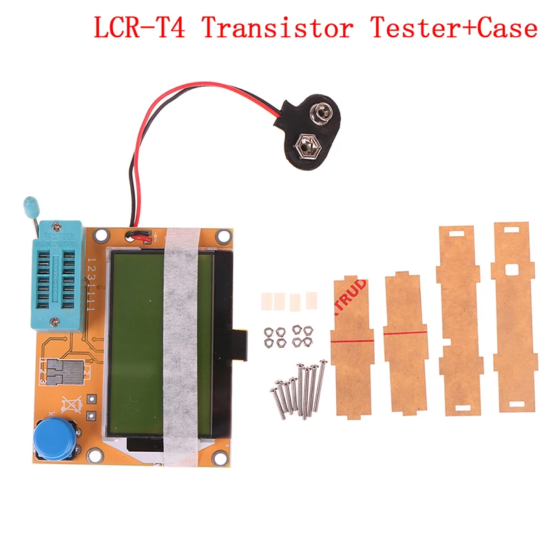 LCR-T4 Mega328 Транзистор тестер Диод Триод Емкость ESR метр MOS NPN/PNP