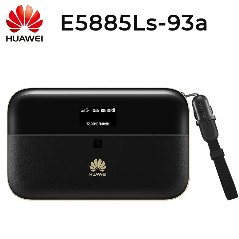 

Unlock HUAWEI E5885Ls-93a cat6 mobile WIFI PRO2 with 6400mah Power Bank Battery and One RJ45 LAN Ethernet Port E5885 Router