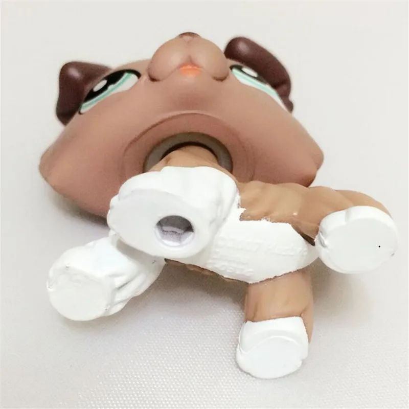 Pet Shop Lps Toy Action Standing Collection Collection Short Hair 41 Powder Cat Tiger Cat Tiger Big Dad Dog Dachshund Lps