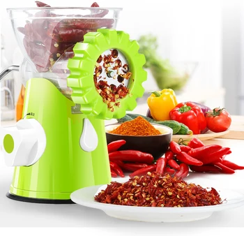 

DIY Multifunctional Manual Meat Grinder Vegetable Spice Hand-cranked Chopper Mincer Beef Sausage Maker Food Processor Blender