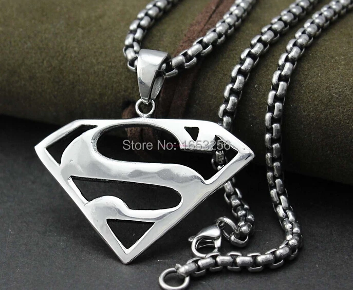 Мужская подвеска из нержавеющей стали 22 дюйма|rolo chain|silver mennecklace stainless steel |