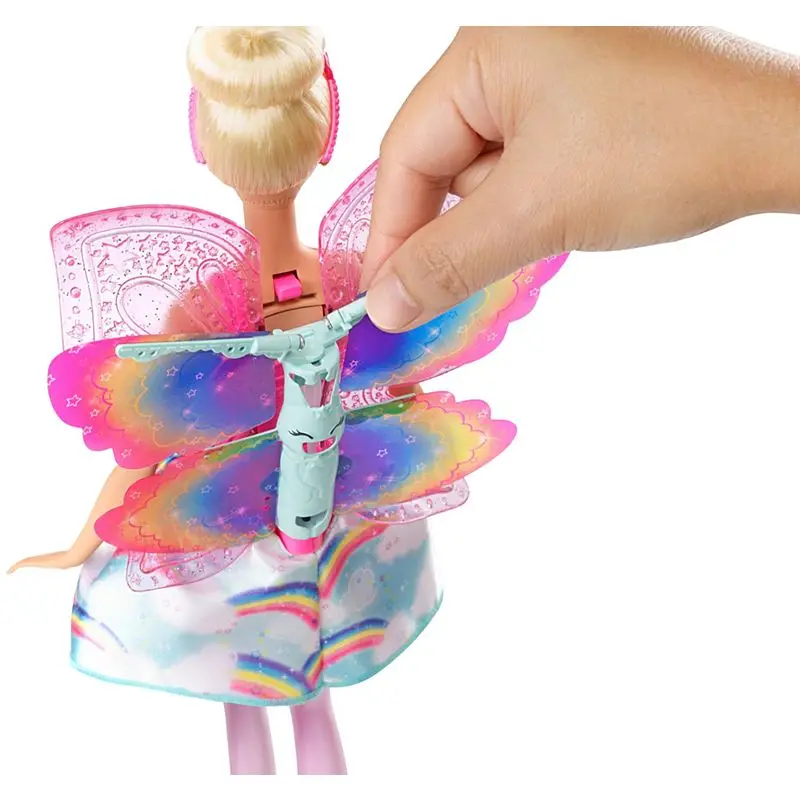 Оригинальная брендовая Кукла Барби с радужными огнями, кукла Русалочка, кукла Русалочка, подарок на день рождения, игрушки для девочек, подарок, Boneca