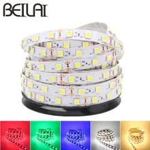 RGB LED Strip 5050 5M 600LED DC 12V Not Waterproof iluminacion LED Strip Light Neon Flexible Lamp Fita LED Tape String Christmas