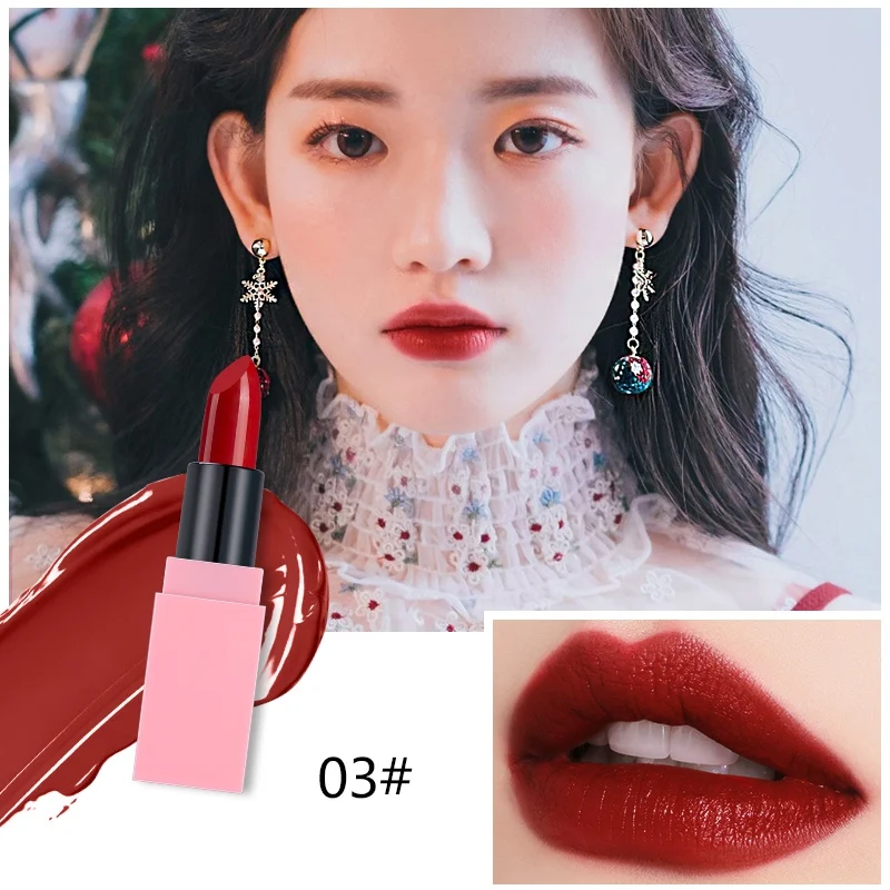 1PC Lipstick Matte Waterproof Velvet Lip Stick 18 Colors Sexy Pigments Makeup Matte Lipsticks Beauty Lips 1PC Lipstick Matte Waterproof Velvet Lip Stick 18 Colors Sexy Pigments Makeup Matte Lipsticks Beauty Lips