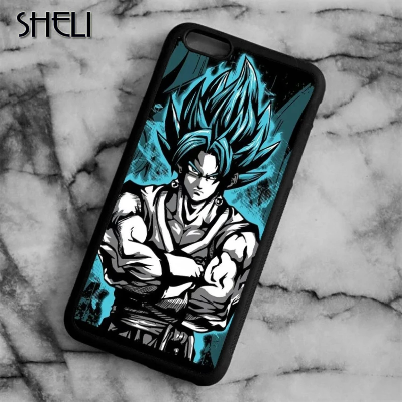 SHELI Dragon Ball Z DBZ Goku Vegeta Phone Case Cover For iPhone 5 6 6s 7 8 plus 11 pro X XR XS max Samsung S7 edge S8 S9 S10 |