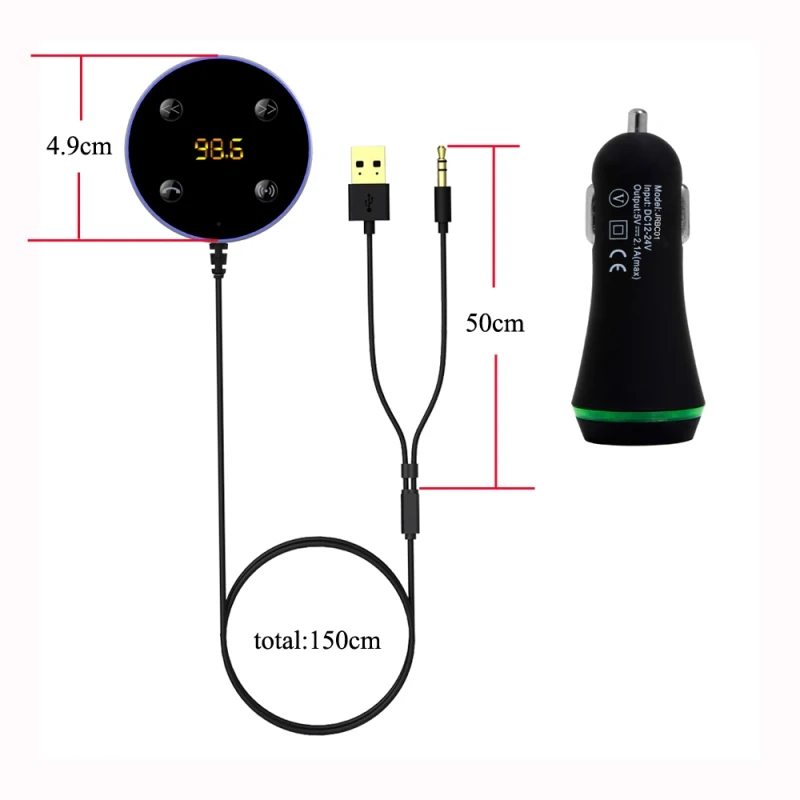 FM Bluetooth car kit-JRFM (1)
