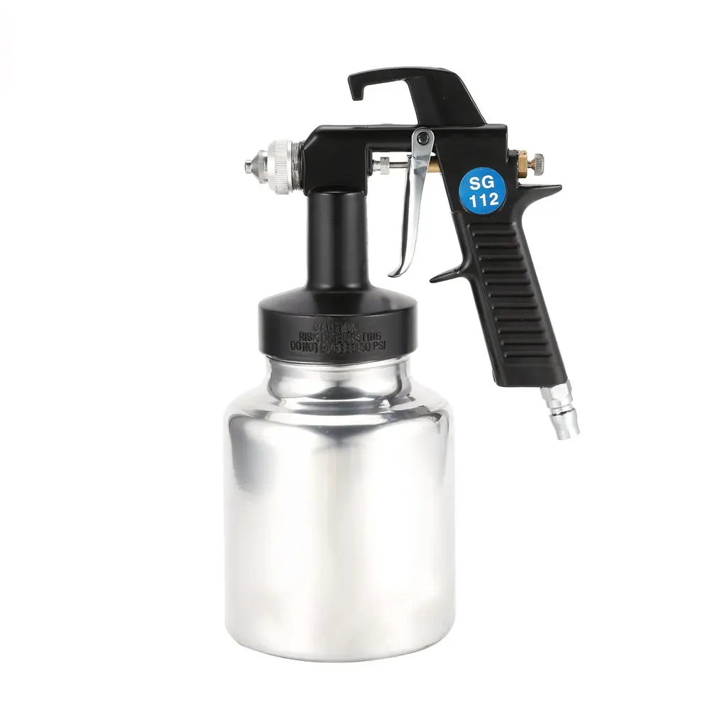 

SG112 Air Painter Spray Gun Pneumatic 1.3mm Nozzle 1000ML Airbrush Sprayer Painting Atomizer With Hopper For Painting Cars Sale
