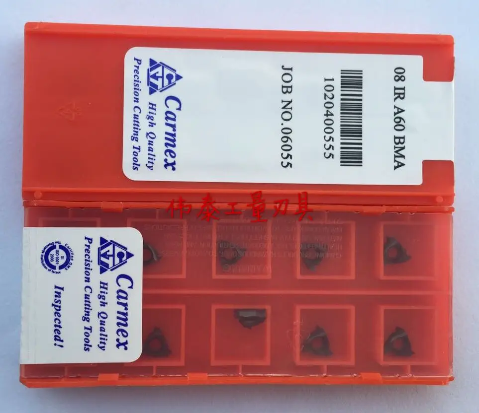 Buy 10 Inserts Carmex 08 IR A60 BMA Threading Insert