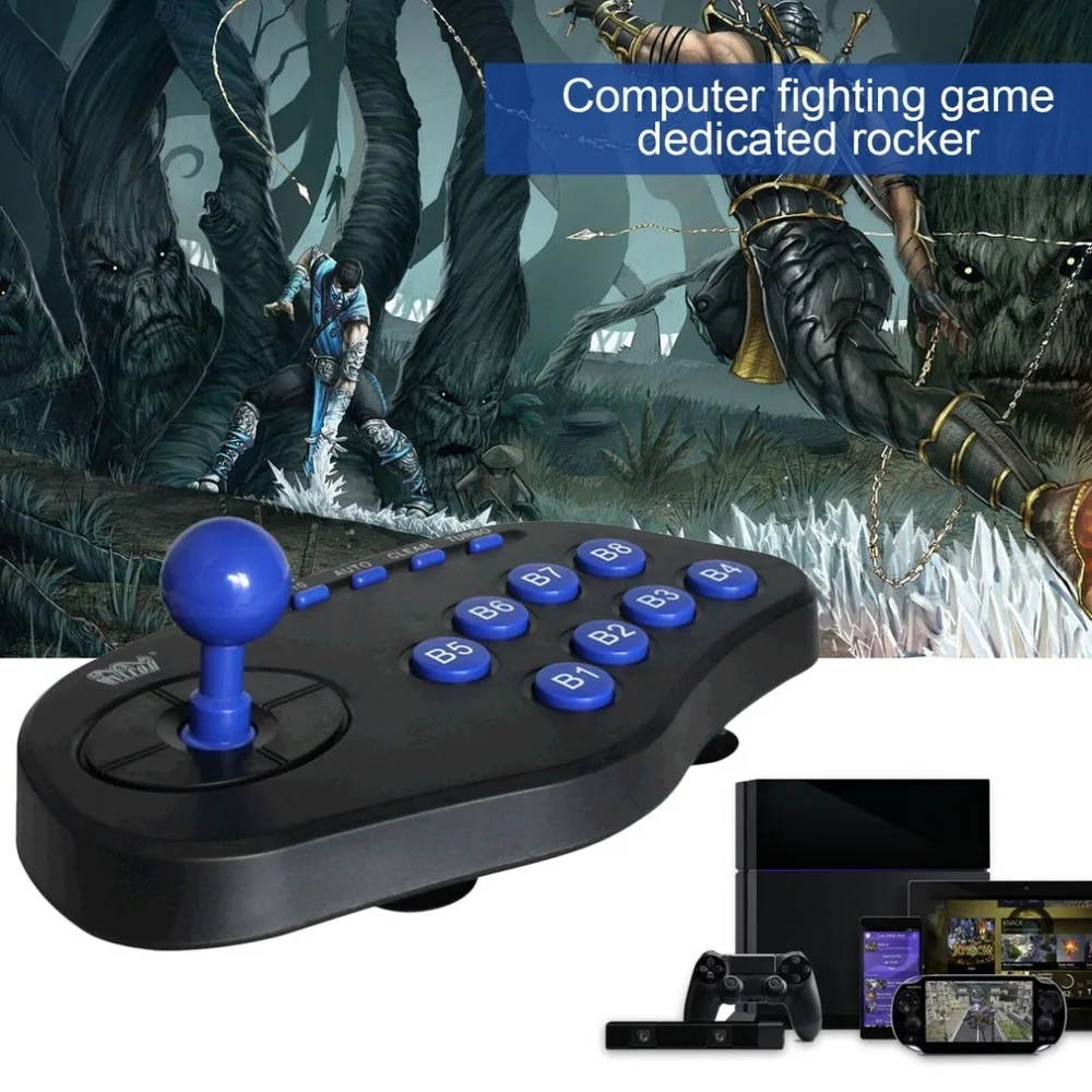 USB PC Street Fighter Joystick Double Shock Arcade Game Stick Gamepad Controller Gaming Game Pad For Windows XP/9x/2000 USB PC Street Fighter Joystick Double Shock Arcade Game Stick Gamepad Controller Gaming Game Pad For Windows XP/9x/2000
