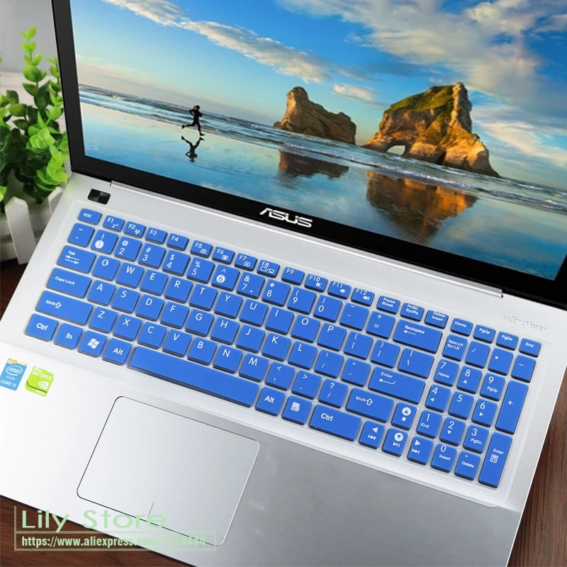 15 дюймов ноутбук крышка клавиатуры протектор для Asus X550LC X550LD X550LDV X550LN X550LNV X550VB X550VC